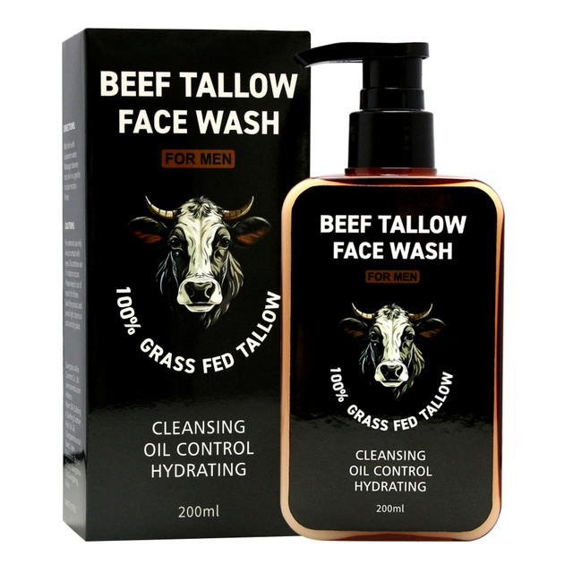 Beef Tallow Face Wash Men