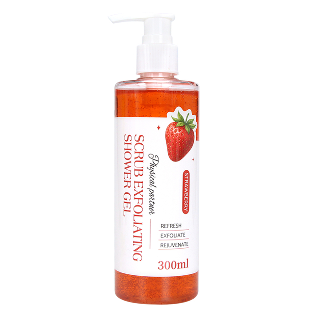 Strawberry Scrub Exfoliating Shower Gel