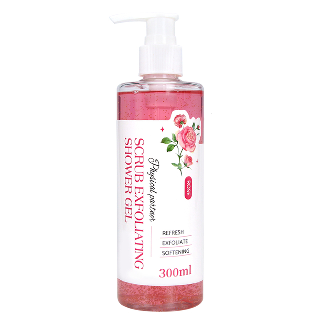 Rose Scrub Exfoliating Shower Gel