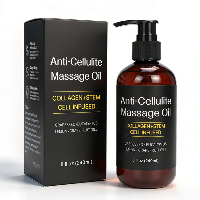 &Oacute;leo de massagem anticelulite