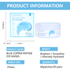 Masques pour les yeux au peptide de cuivre bleu GHK-Cu