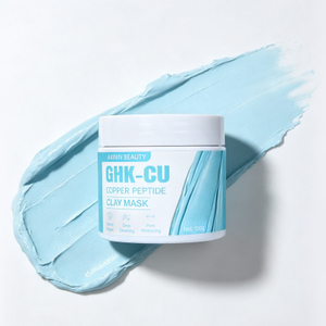 Masque &agrave; l'argile et aux peptides de cuivre GHK-Cu 