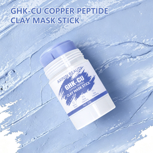 B&acirc;ton de masque &agrave; l'argile et aux peptides de cuivre GHK-Cu